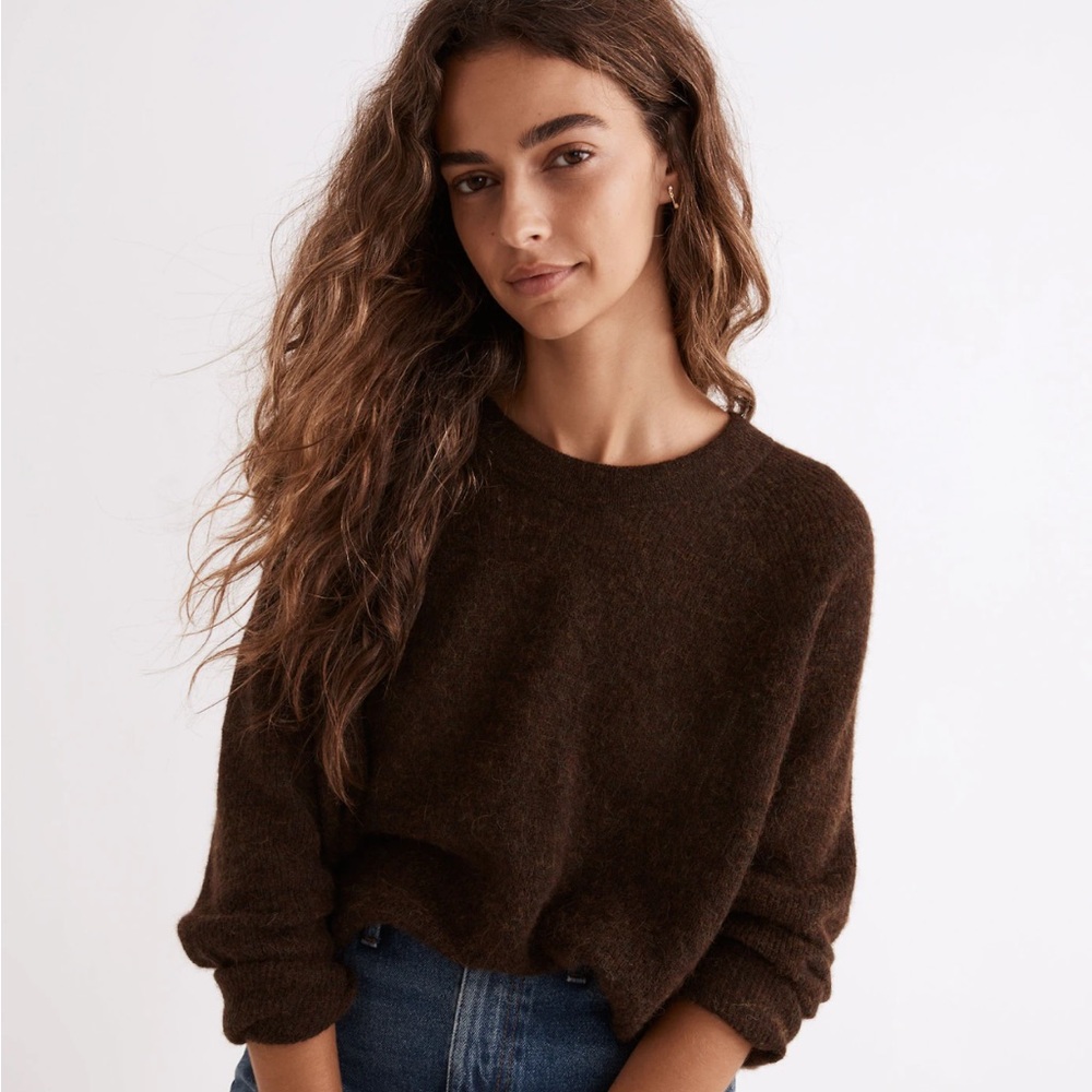 Madewell Elliston Crop Pullover Sweater